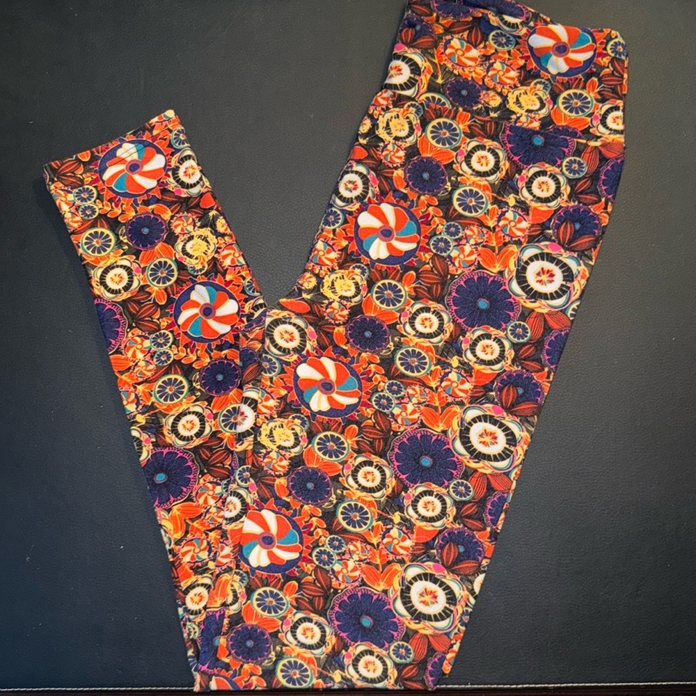 Colorful Floral Leggings